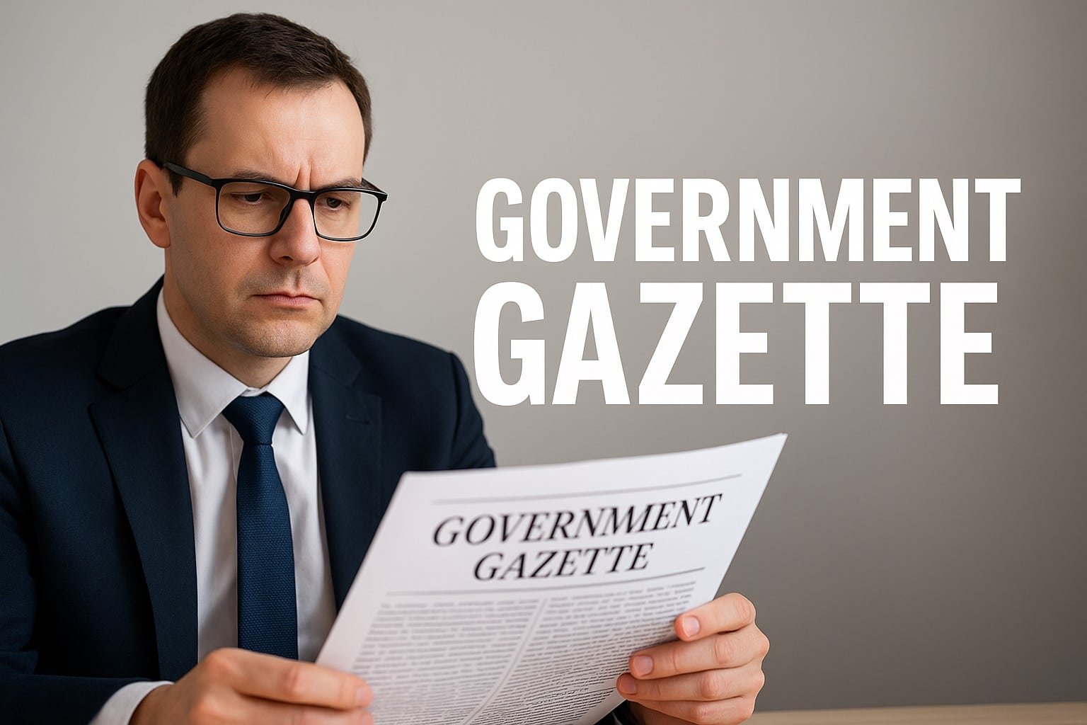 Government Gazette